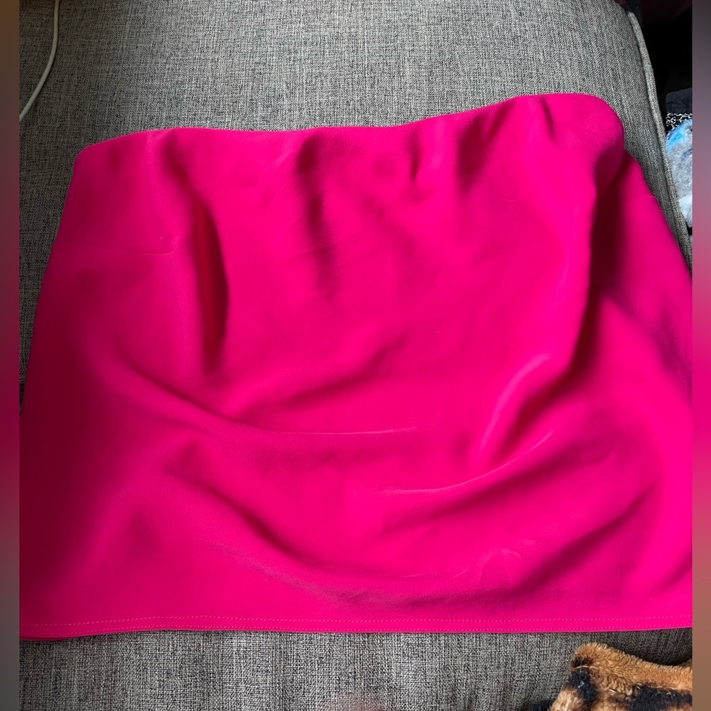 Babaton by Aritzia Ekcerd cropped Barbie Pink Sleeveless tube top
Medium